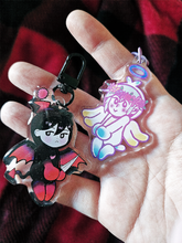 Load image into Gallery viewer, Chaomori &amp; Chaobasil Keychains
