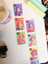 Load image into Gallery viewer, Stardew Valley Bachelorettes Stamp Washi Tape
