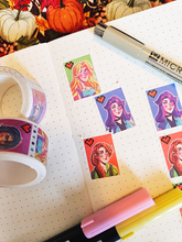 Load image into Gallery viewer, Stardew Valley Bachelorettes Stamp Washi Tape
