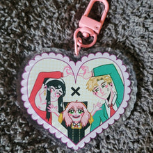 Load image into Gallery viewer, Happy Family Acrylic Keychain
