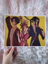 Load image into Gallery viewer, Samurai Friends Print
