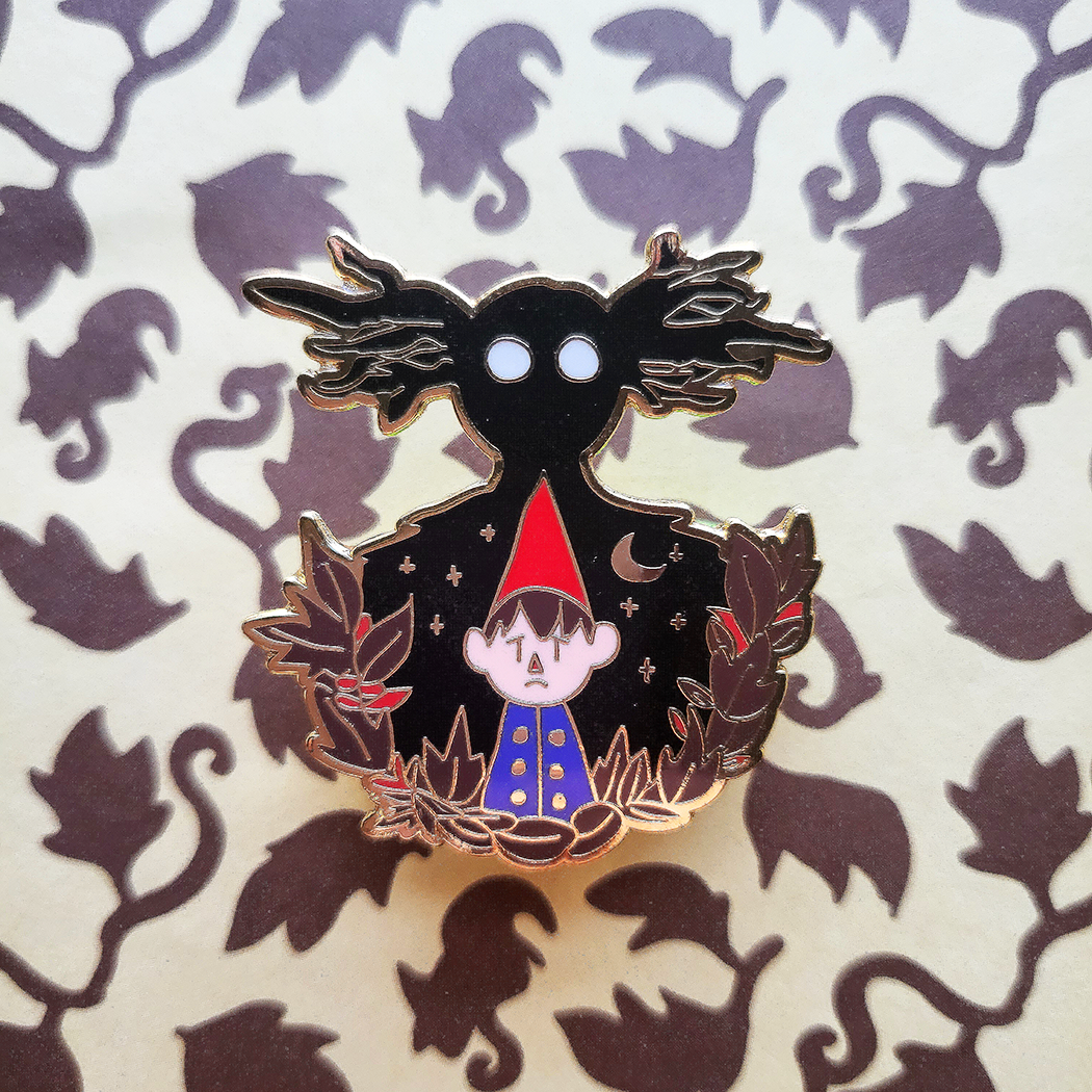 Over the Garden Wall Wirt and the Beast Enamel Pin