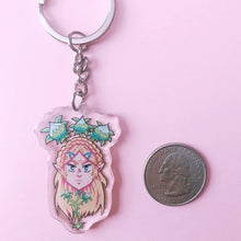 Load image into Gallery viewer, Link and Zelda Acrylic Keychains
